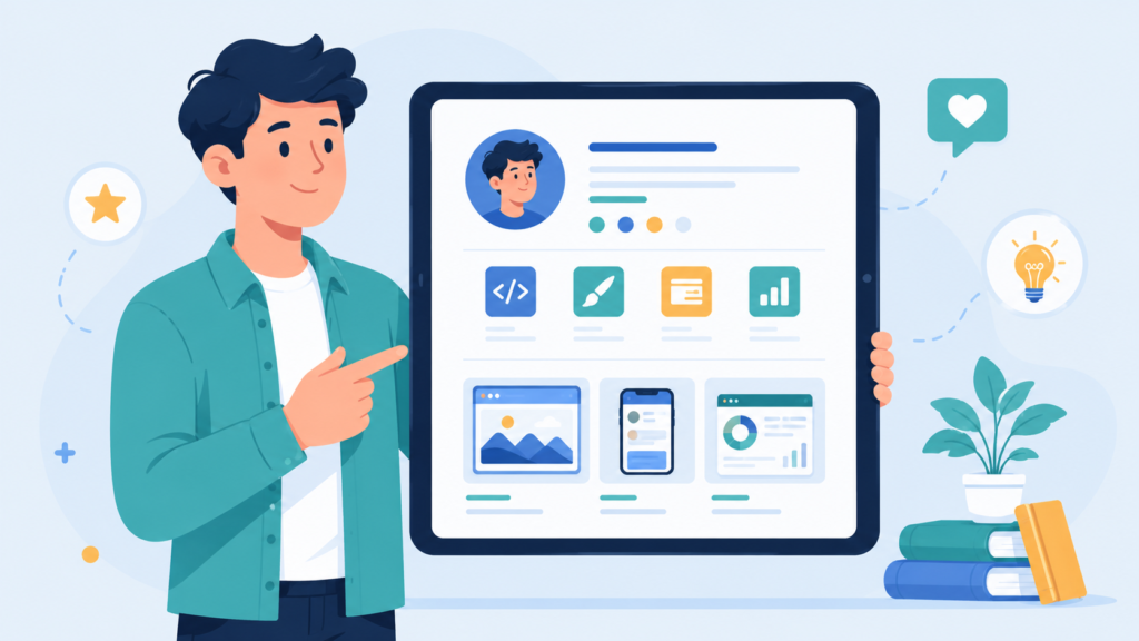 mẫu portfolio cá nhân