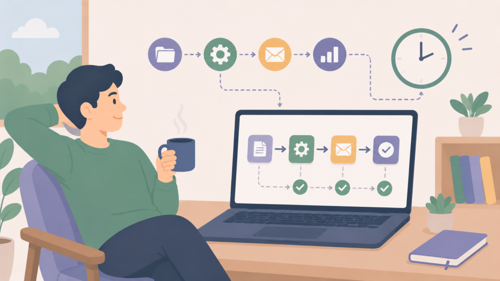 Dự án: Tự động hóa công việc bằng n8n — Tiết kiệm 2 giờ mỗi ngày