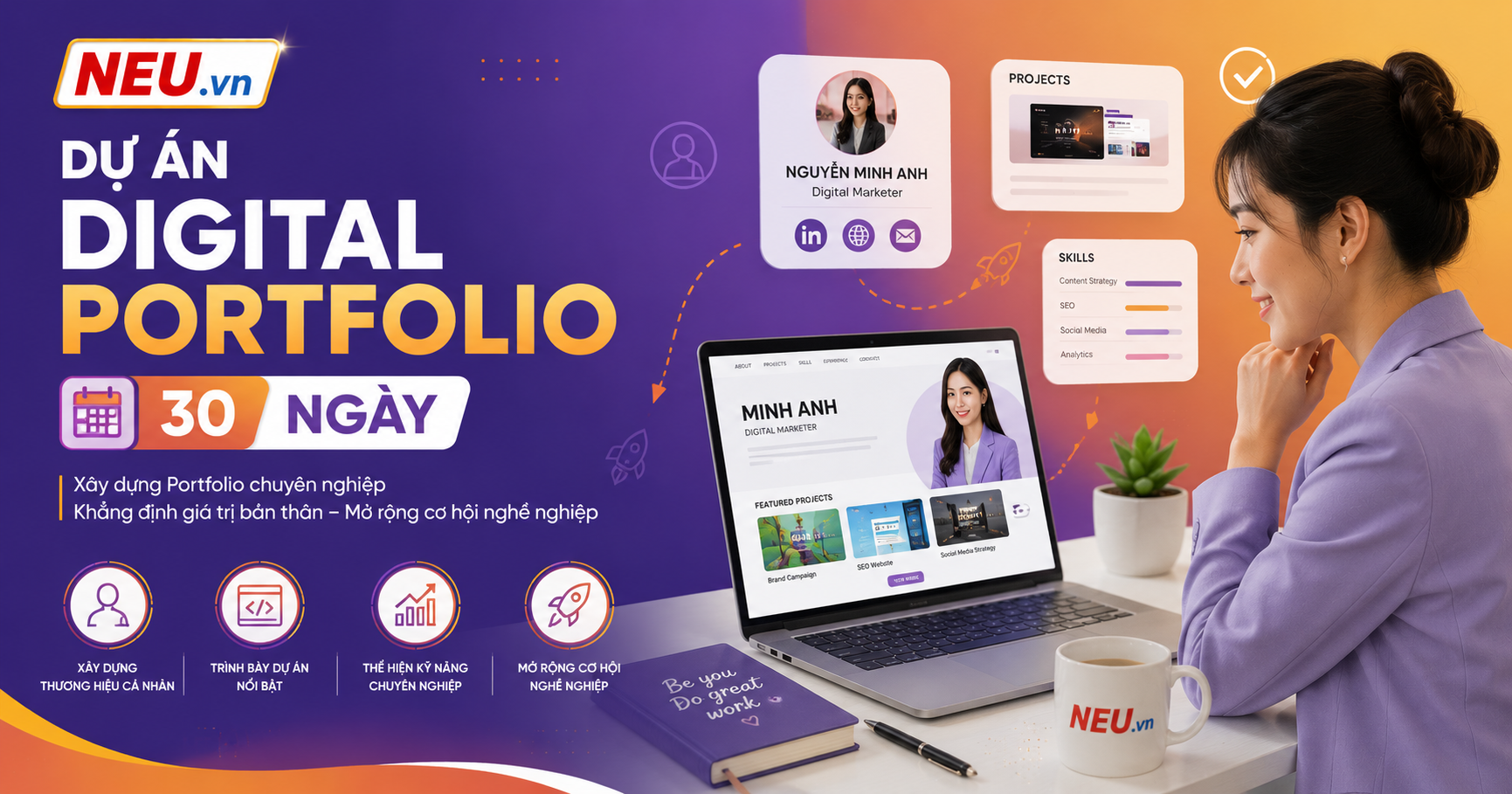 Dự Án Digital Portfolio NEU