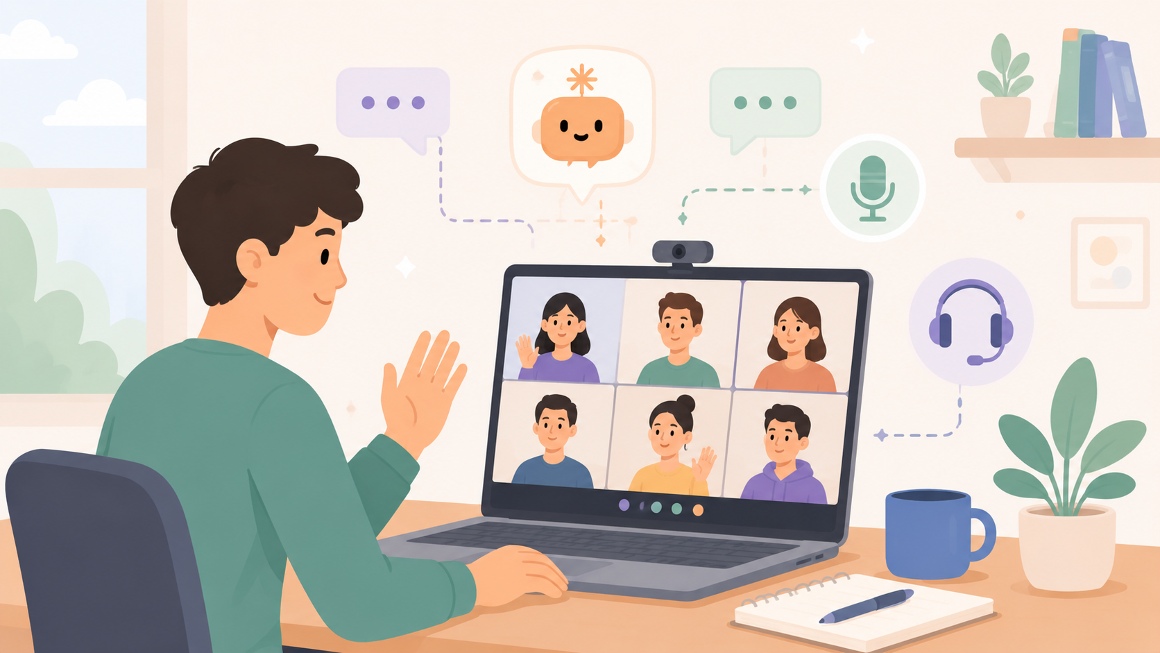Tiếng Anh họp online — Câu nói cần biết khi dùng Zoom, Teams