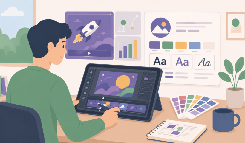 Canva nâng cao — Animation, Brand Kit và trình bày chuyên nghiệp